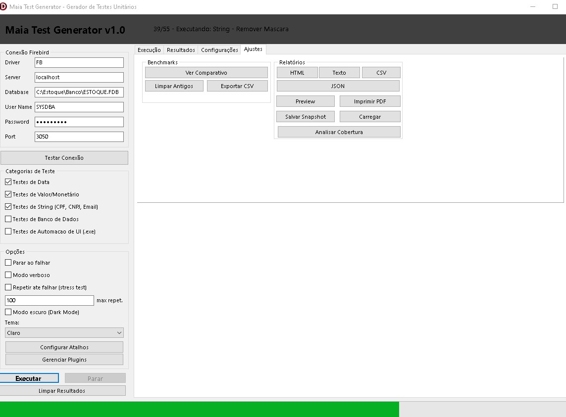 ERP Testes